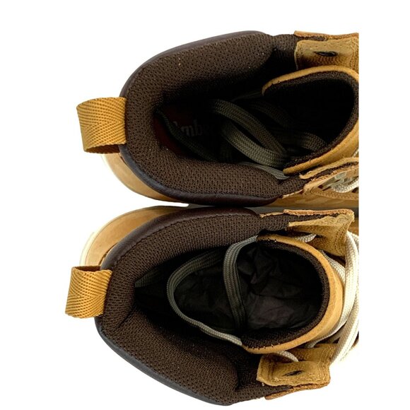 Timberland Skyla Womens Tan Nubuck High Top Sneakers Boots Size 7 Leather 7942 - Picture 15 of 16